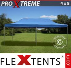 Klappzelt FleXtents Xtreme 4x8m Blau