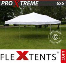 Klappzelt FleXtents Xtreme 6x6m Weiß