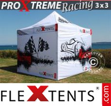 Klappzelt FleXtents PRO Xtreme Racing 3x3m, limitierter Auflage