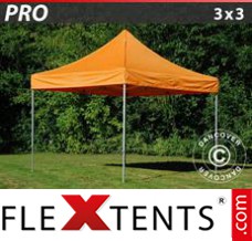Klappzelt FleXtents PRO 3x3m Orange